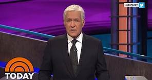 Alex Trebek Shares Emotional Update About His Cancer Diagnosis | TODAY