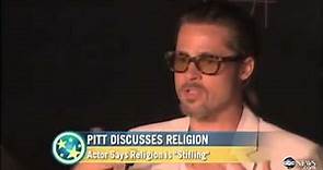 Brad Pitt on Religion