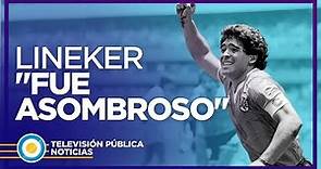 El inglés Gary Lineker recordó a Diego