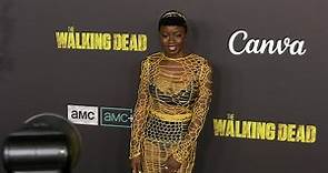 Danai Gurira "The Walking Dead" Series Finale Event in Los Angeles