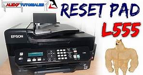 Resetear Almohadillas Impresora EPSON L555 [Reset Pad]