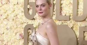 Elle Fanning at the 2024 Golden Globe Awards: Red Carpet Glamour
