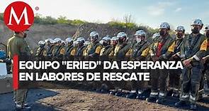 Ejercito mexicano realiza labores de rescate en sismos y derrumbes con el equipo "Eried"