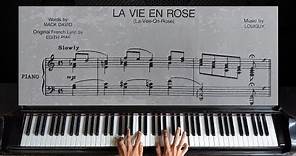 La Vie En Rose - Édith Piaf | Piano Tutorial
