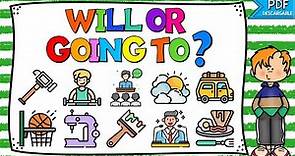 ¿CUÁL ES LA DIFERENCIA ENTRE WILL Y GOING TO? | WILL OR GOING TO?