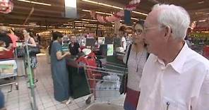 À Roncq (Nord) Gérard Mulliez fête les 50 ans du premier magasin Auchan