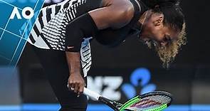 Serena Williams destroys racquet early in final | Australian Open 2017