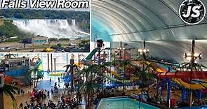 Niagara Fallsview Indoor Waterpark & Crowne Plaza Hotel Walk