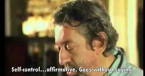 Serge Gainsbourg "No Comment" English subtitles