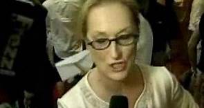 Meryl Streep - The Devil wears Prada - Red Carpet Interview