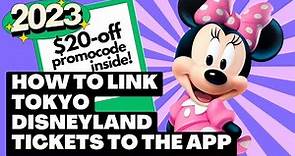 Tokyo Disneyland- how to scan - link your Klook tickets into the Tokyo Disney Resort App