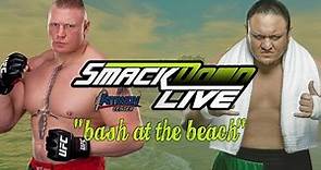 TEW 2016 WWE SmackDown! S3 E4 "Bash at the Beach"