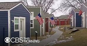 Nonprofit builds tiny homes for veterans who don't have one