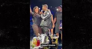 Usher Serenades Keke Palmer At Show, Before Her BF Comments On Her Outfit