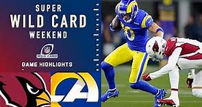 Cardinals vs. Rams Super Wild Card Weekend Highlights | NFL 2021