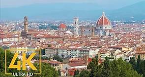 Florence, Italy in 4K UHD - City Live Video - Most Popular Sightseeing Places