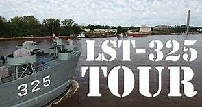 USS LST-325 Ship Tour (4K)