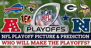 NFL Playoff Picture + Predictions For NFC & AFC Division Standings & Wild Card Race Entering Week 17