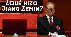 ¿Quién fue Jiang Zemin y qué hizo por China?