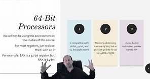 x86 Assembly Language - x86 Processor Architecture