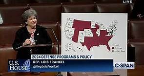 Rep. Frankel Stands Up for Abortion Access for Servicemembers on the House Floor