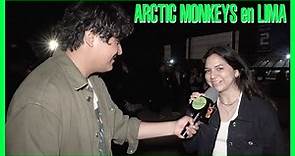 Arctic Monkeys en Lima 2022 - Cobertura
