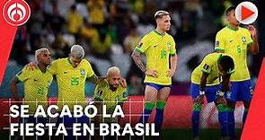 Noche de tragedia se vive después de la derrota de Brasil en Qatar 2022