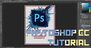 How to create a Poster/Banner/Flyer in Photoshop CS6/CC | 2015 | HD