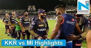 IPL 2019: KKR vs MI Match Highlights | Kolkata Knight Riders vs Mumbai Indians