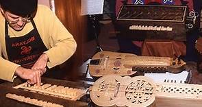 ORGANISTRUM o ZANFONA. Fabricación artesanal de este instrumento musical | Sinfonía | Documental