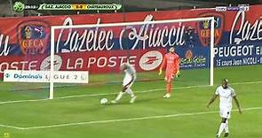 Yoann Court Goal HD - GFC Ajaccio 1-0 Chateauroux - 22.09.2017