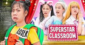 My First Day In The Superstar Classroom | Baby Doll Channel
