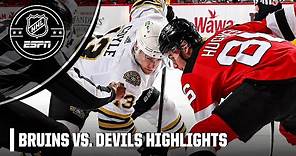 Boston Bruins vs. New Jersey Devils | Full Game Highlights