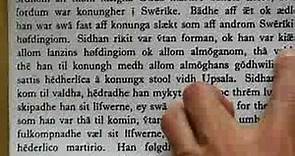 Old Swedish: Languages of the World: Introductory Overview
