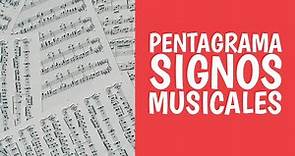 El Pentagrama y los Signos Musicales [¡Muy Fácil!]