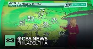 NEXT Weather: Beautiful Sunday in Philadelphia region