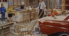 Full House - Stephanie Drives Joey's Car into the Kitchen