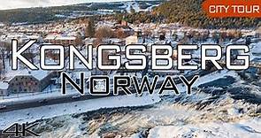 Kongsberg Norway - City Tour & Drone, 4k