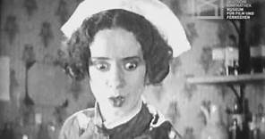 Elsa Lanchester in "The Tonic" ('Silent Short' - 1928) with Charles Laughton