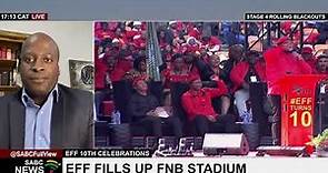 EFF fills up FNB stadium