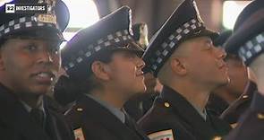 Chicago Police Department welcomes 261 new officers on heels of violent weekend