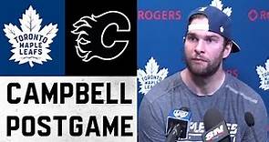 Jack Campbell | Toronto Maple Leafs at Calgary Flames | February 10, 2022