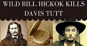 WILD BILL HICKOK v Davis Tutt (SHOOTOUT Site) Dr. Office (Tutt’s BODY/Grave)