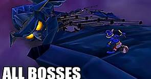 Sly 2: Band of Thieves HD - All Bosses (With Cutscenes)