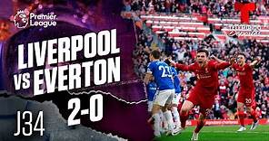 Highlights & Goals | Liverpool vs. Everton 2-0 | Premier League | Telemundo Deportes