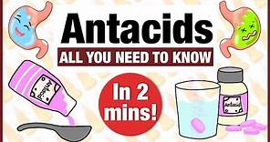 Antacid : Uses, indications, doses, contraindications