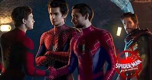 Spider-Man: Spider-Verse - Live Action Short Film (HD) Tobey Maguire, Andrew Garfield, Tom Holland