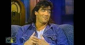 Ken Wahl on "Wiseguy" + "The Wanderers" - Later with Bob Costas 10/10/91