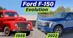 (1984 - 2022) The Evolution of the Ford F-150 Pickup Truck