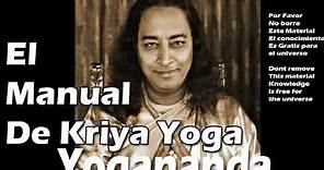 Manual De Kriya Yoga - Paramahansa Yogananda Audiolibro - Libro - Ebook